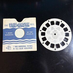 Vintage View-Master Reel 524 Charros Costumes & Dances Of Mexico Kodachrome 3D P